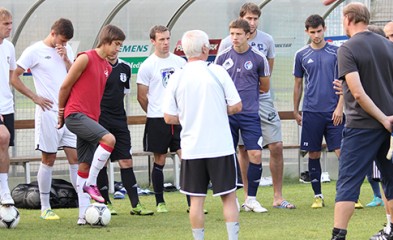 фотоальбом В преддверии спарринга с «Химками»