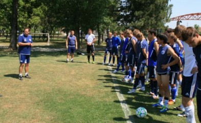 фотоальбом После матча с «Войводиной»