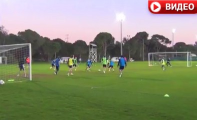 новость Вечерняя тренировка: видеоотчет