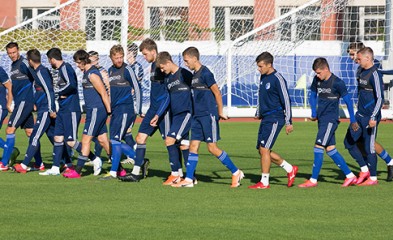 видео Утреннее тренировочное занятие «Факела» 14.07.2020 г.