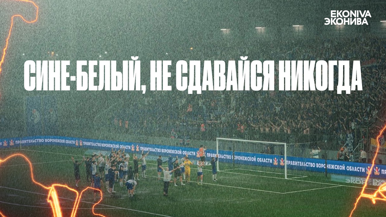 Сине-белый, сине-белый, не сдавайся никогда!