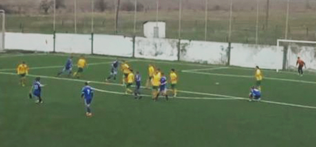 Голы «Факела-М» на крымском сборе